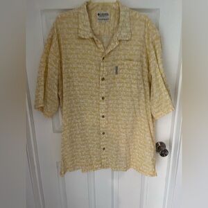 Columbia 100% cotton Button Down Shirt